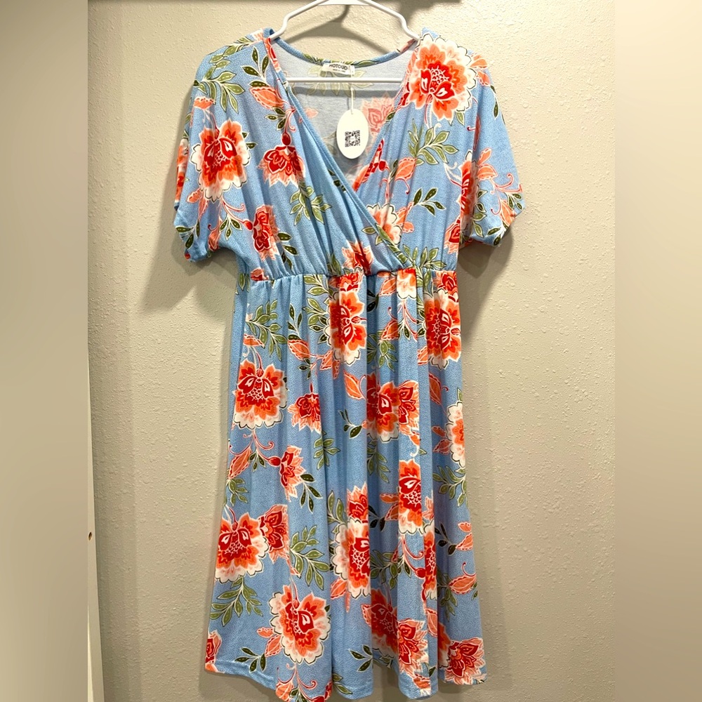 Maternity Dress Floral Size M Hotouch